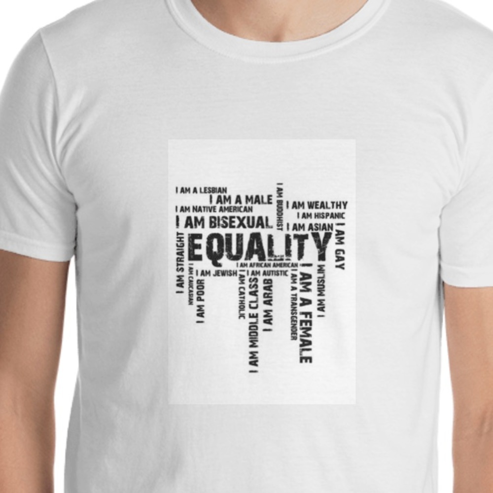 ©️EQUALITY -“ I AM.. “🌈 PRIDE MENS T-SHIRT *NWT*